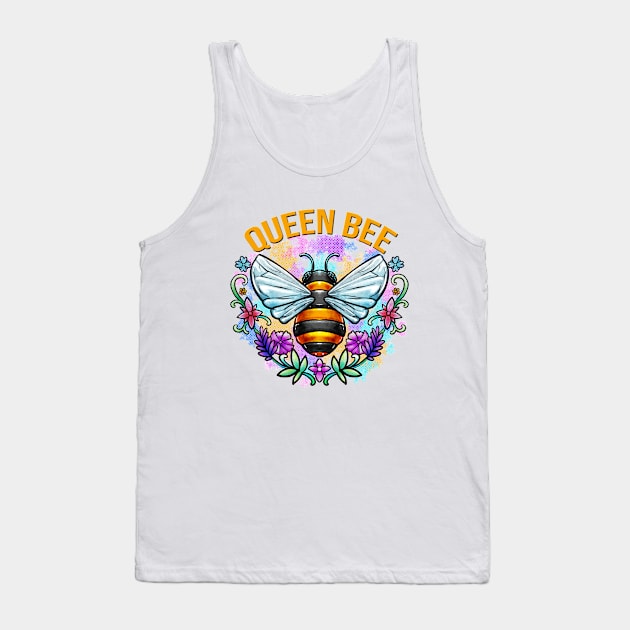 Queen Bee - Gardening Tank Top by BDAZ